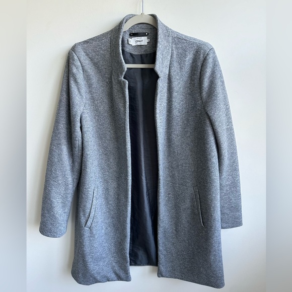 ⭐️Only Women’s Tailored Coat Size: XL Color: Gray⭐️ - Picture 1 of 14
